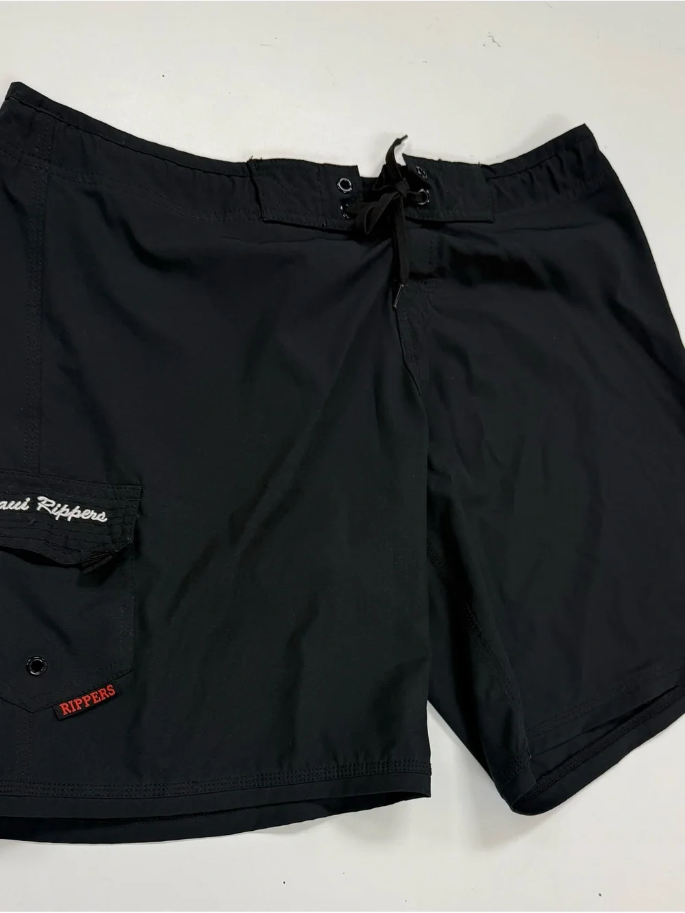 Men’s Black Swim Board Shorts by Maui Rippers